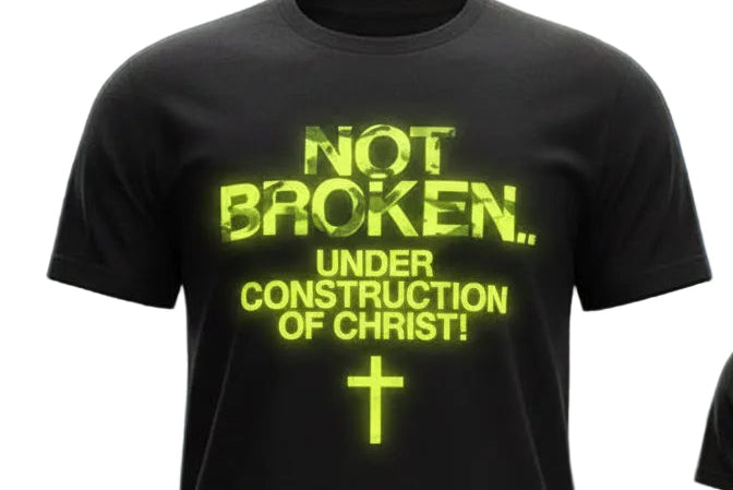 NOT BROKEN..under construction of Christ!