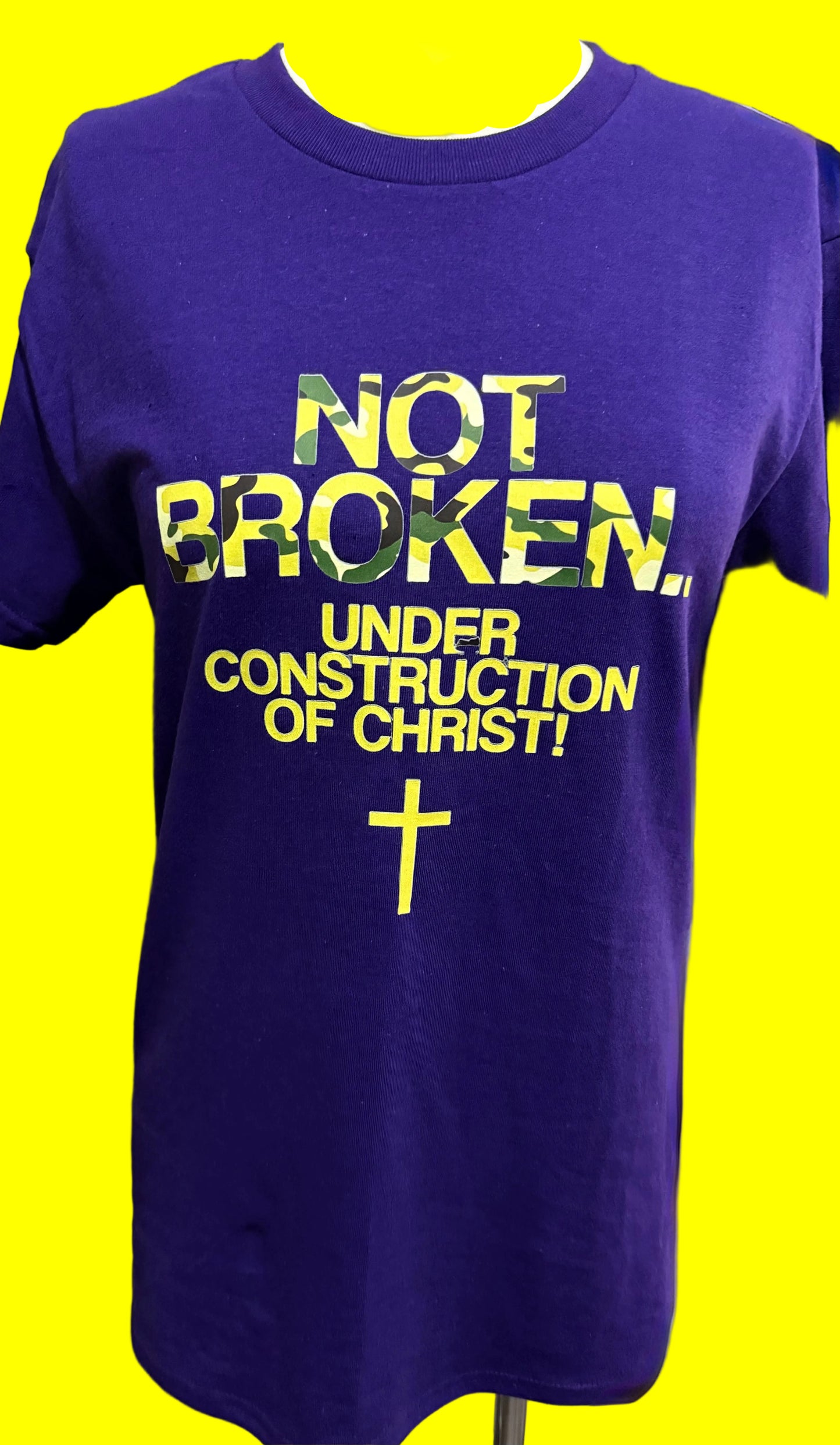 NOT BROKEN..under construction of Christ!