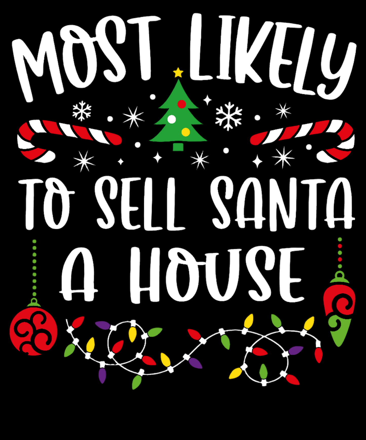 DTF Christmas - Sell Santa A House