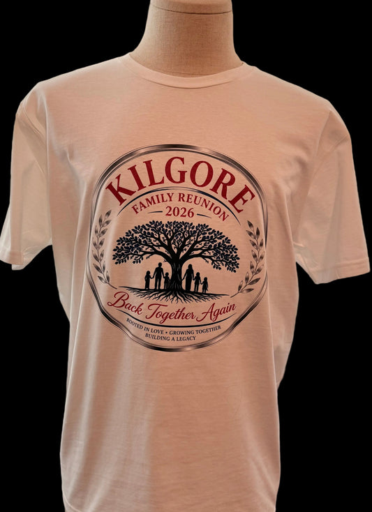 Kilgore Family Reunion Shirts 2026